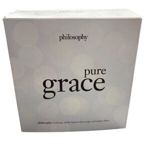 Philosophy Pure Grace Gift Set 3-Piece Perfumed Bath Gel & Body Lotion & Cream